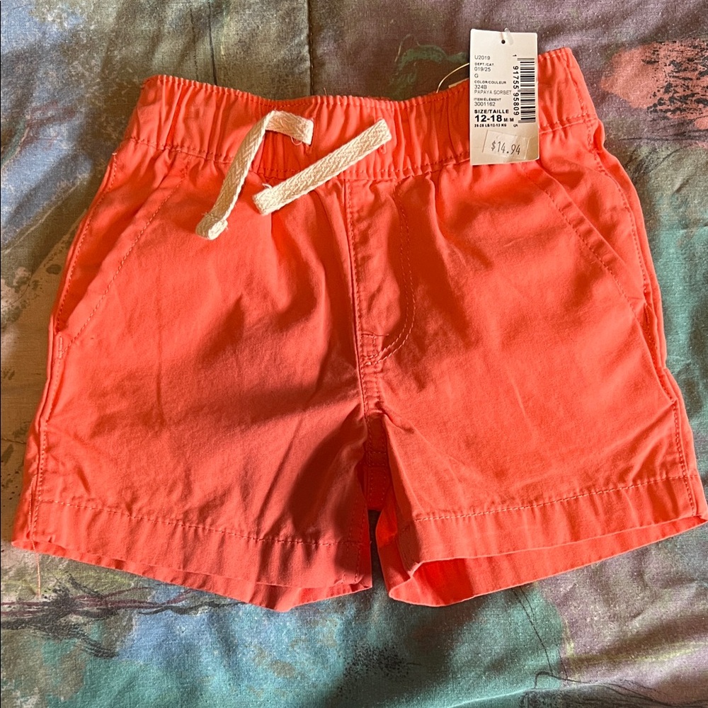 The Children's Place Bright Orange Kids Shorts
